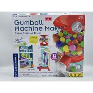 *NEW w/BOX DAMAGE* Thames & Kosmos Gumball Machine Maker STEM Experiment Kit